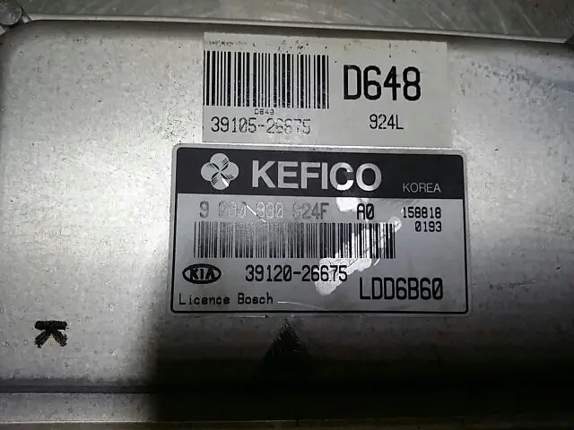 3912026675 Used Ecu(Electronvic Control Unit) For Kia Cerato 1