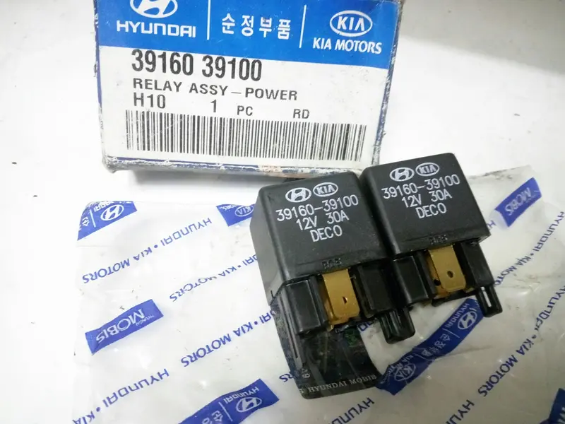 3916039100 3916039100-Ds Genuine Power Relay For Hyundai Terracan, #M 1