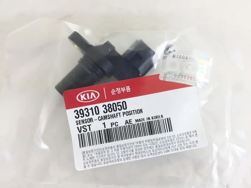 3931038050 Genuine Camshaft Position Sensor For Hyundai Atoz 1997~2003, Santafe , Sonata, Trajet, Kia Visto, Optima, Regal, Morning 1