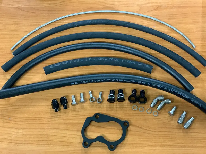44Mm Turbo Fitting Kit And Flange. 1