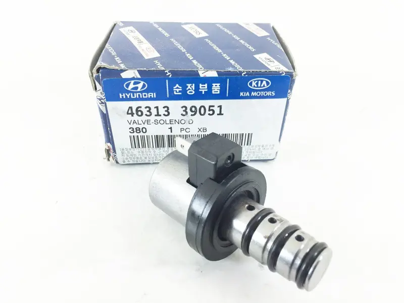 4631339051 Genuine Solenoid Valve For Hyundai Santafe, Tuscani, Tucson, Sonata, Grandeur, Trajet, Equus, Kia Carens, Cerato, Lotze, Optima, Opirus, Carnival Regal* 1