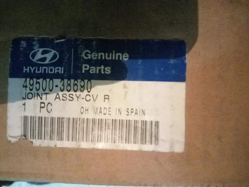 4950038690 4950038692 495003C692 495003C693 Genuine Cv Rh Jiont  For Hyundai Sonata Ef, Grandeur Xg, Trajet Xg, Kia Optima,  #Sd 1