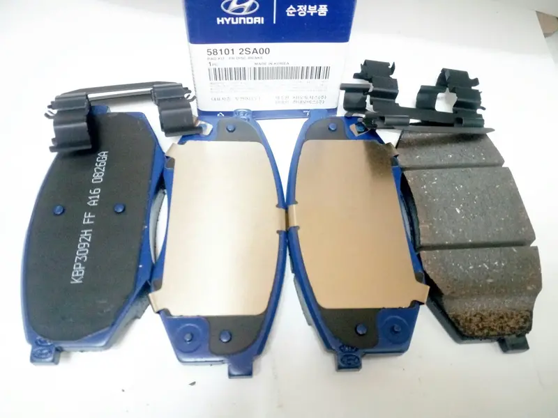 581012Sa00 Genuine Front Disc Brake Pad Set For Hyundai Tucson, Kia Sportage R 1