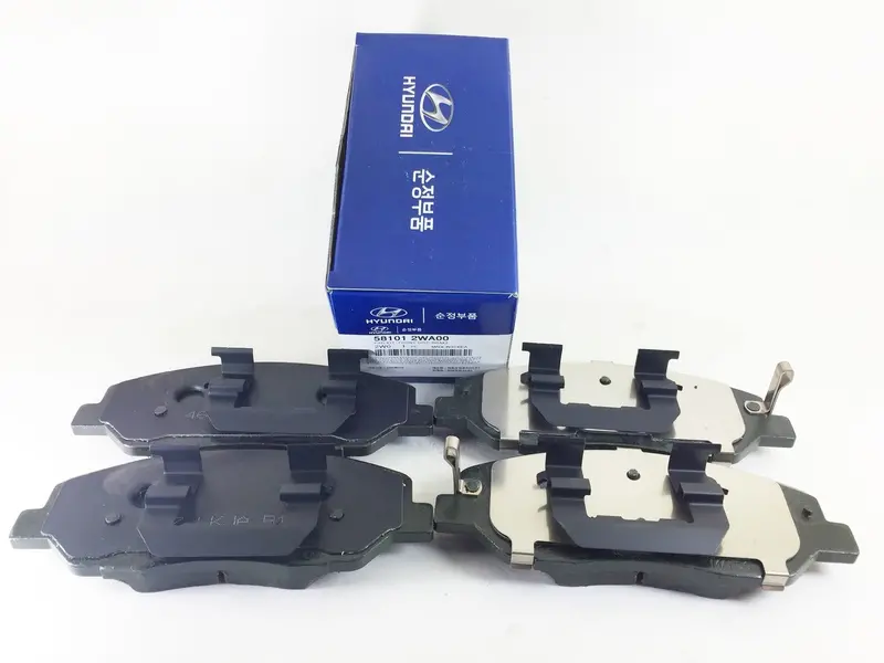 581012Wa00 Genuine Front Disc Brake Pad Set For Santafe / Sorento / Maxcruz 1
