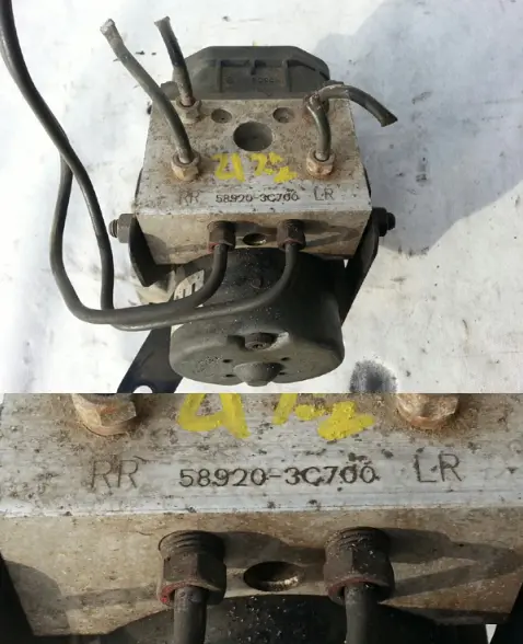 589203C700 Used Abs Hydraulic Module For Hyundai Sonata Ef, Kia Optima, Regal 1
