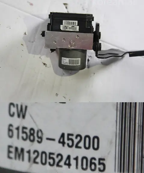 6158945200 Used Abs Hydraulic Module For Hyundai Avante Md 1