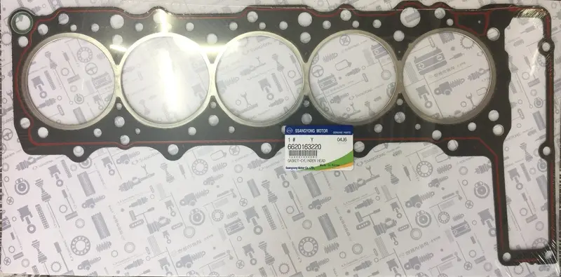 6620163220 Genuine Cylinder Head Gasket For Ssangyon Musso 5Cylinders 1