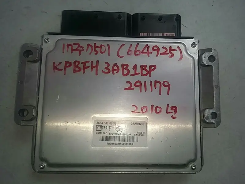 6645408832 Used Ecu(Electronvic Control Unit) For Ssangyong Rexton 1