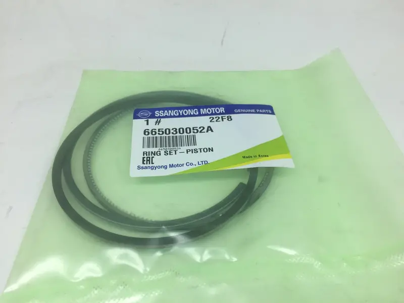 665030052A 6650300524 Genuine Piston Ring Set For Ssangyong Actyon, Actyon Sports, Kyron (4) Kp03 1