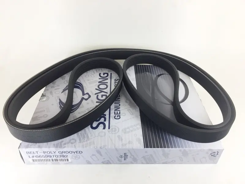 6659970392 Genuine Poly Grooved Belt For Actyon, Actyon Sports, Kyron, Stavic, Rodius (K-5) 1