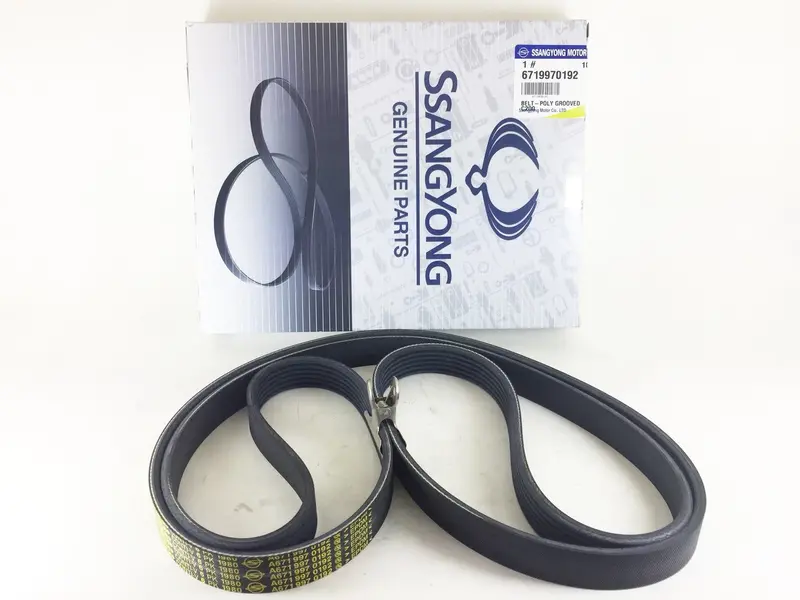 6719970192 Genuine Poly Grooved Belt For Actyon, Actyon Sports, Stavic, Rodius 1
