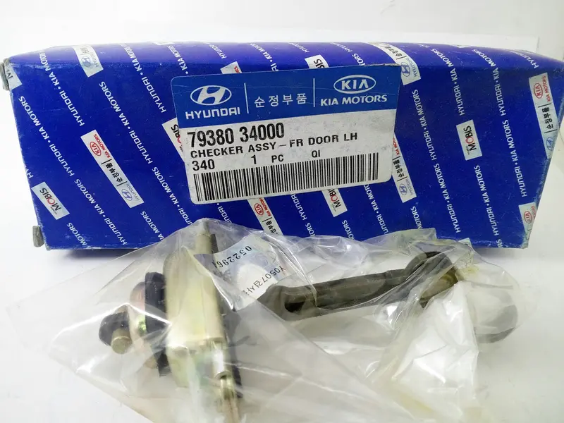 7938034000 Genuine Front Door Lh Checker For Hyundai Sonata, Marcia, # 1