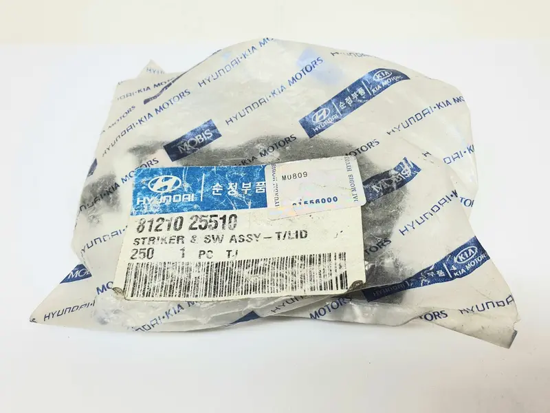 8121025510 Genuine Striker & Sw Assy - T/Lid For Hyundai Verna (1) Kp01 1