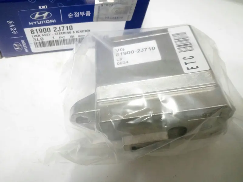 819002J710 Genuine Steering Ignition Lock For Hyundai Genesis, Equus, Santafe, Veracruz, Grandeur Tg, Kia Mohave, K7 1