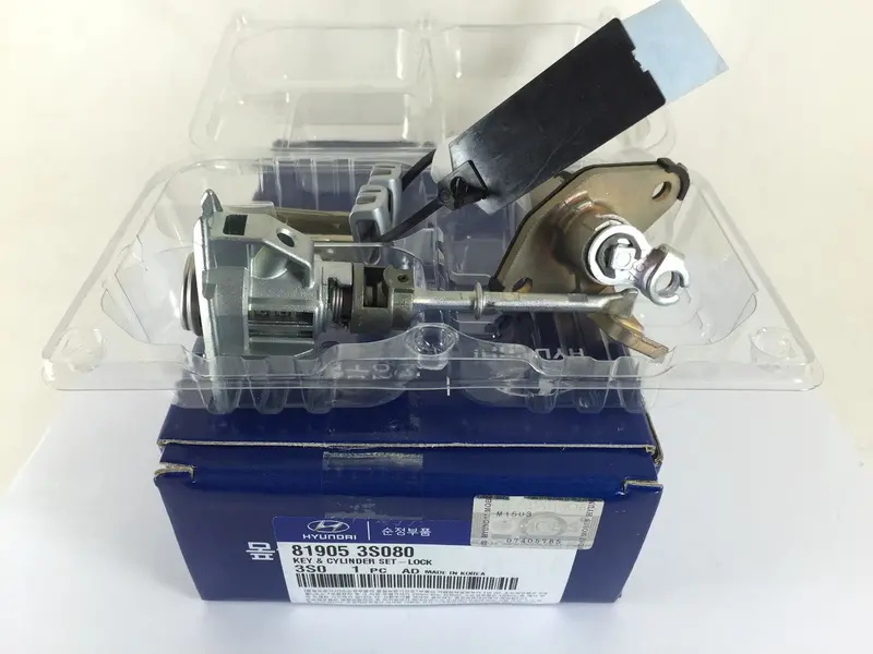 819053S080 Genuine Lock Key & Cylinder Set For Hyundai  Sonata 2009, 2011 1