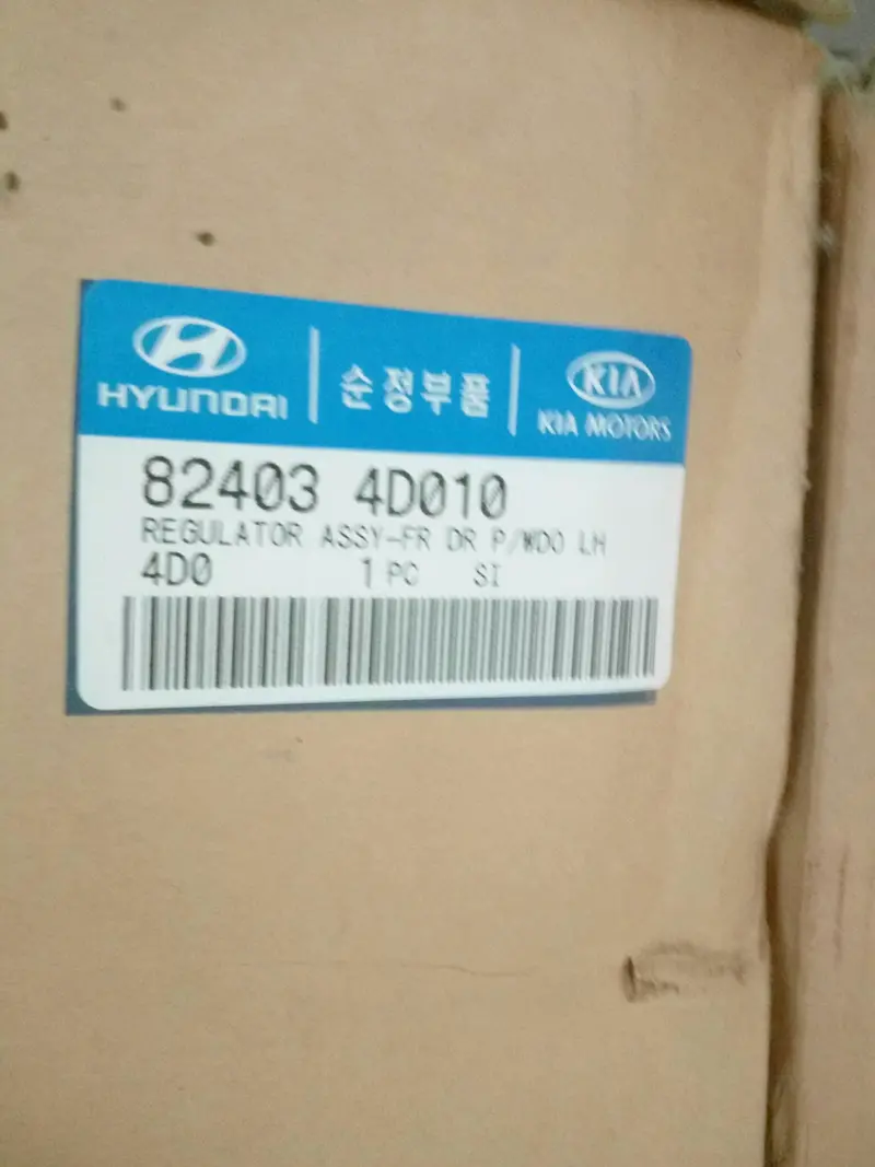824034D010 Genuine Front Door Power Window Lh Regulator For Kia Grand Carnival, #Ssa-7 1