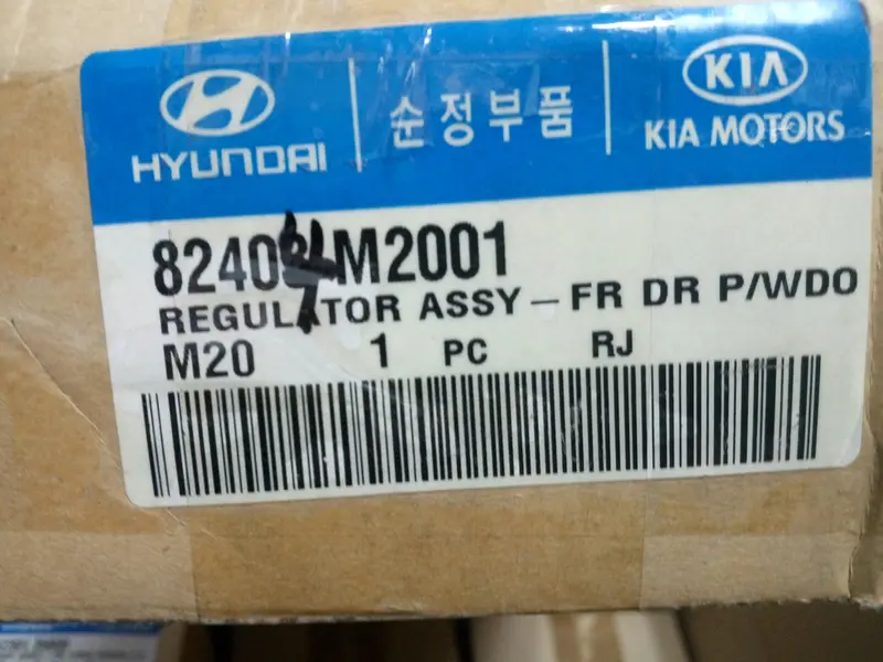 82404M2001 Genuine Front Door Power Window Rh Regulator For Hyundai Santamo 1995~2002, Kia Carstar 1999~2003,  #G 1