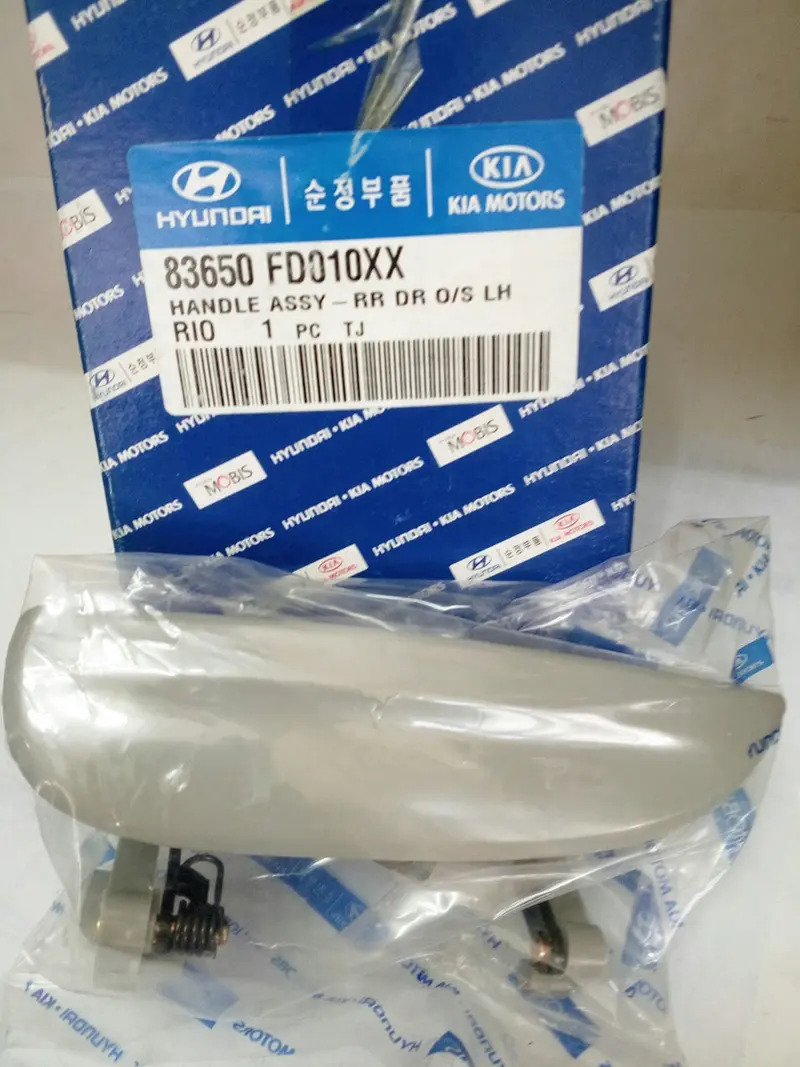 83650Fd010xx Genuine Rear Door Outside Lh Handle For Kia Rio, #C 1