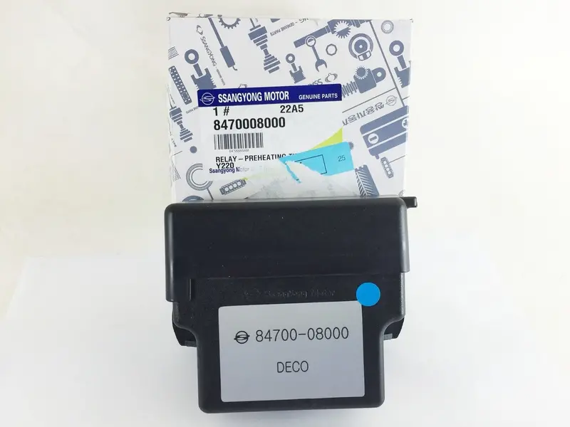 8470008000 Genuine Preheating Time Relay For Ssangyong Rexton, Kyron, Stavic, Rodius 1