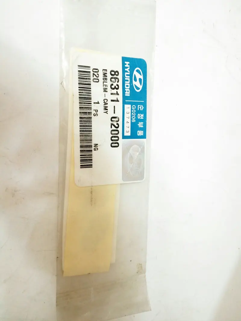8631102000 Genuine Camy Emblem For Hyundai Atoz, #D 1