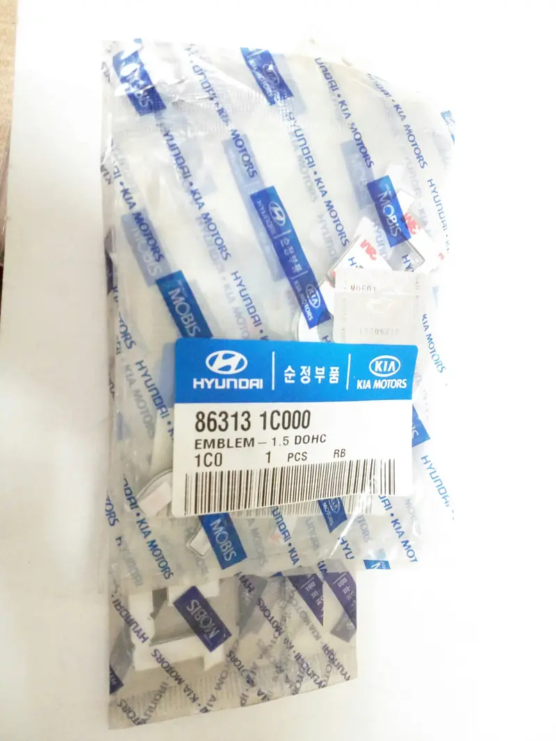 863131C000 Genuine 1.5 Dohc Emblem For Hyundai Click, #D 1