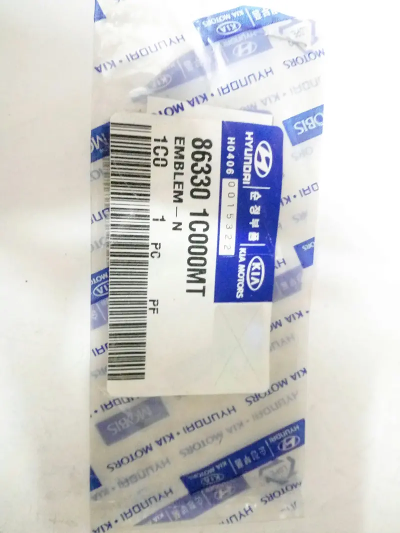 863301C000mt Genuine N Emblem For Hyundai Click, #D 1