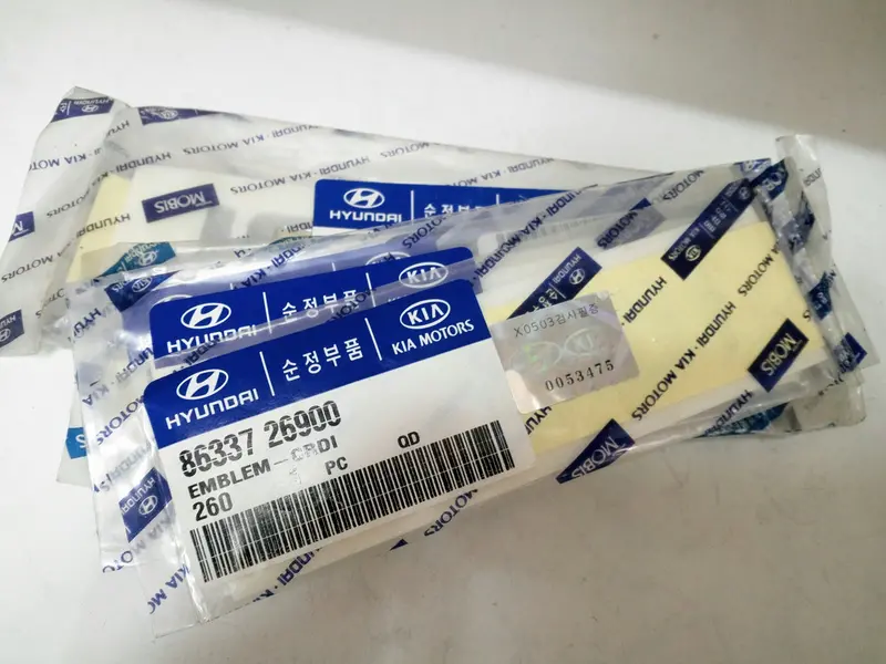 8633726900 Genuine Crdi Emblem For Hyundai Santafe, #D 1