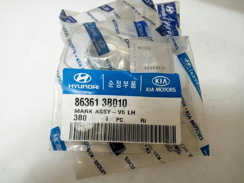 863613B010 Genuine V6 Lh Mark For Hyundai Equus, #D 1