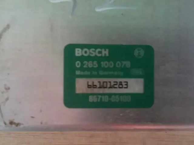 8671005100 Used Ecu(Electronvic Control Unit) For Ssangyong Musso 1