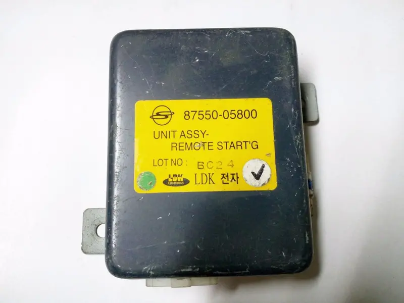 8755005800 Used Remote Starting Unit Forssangyong New Korando 1