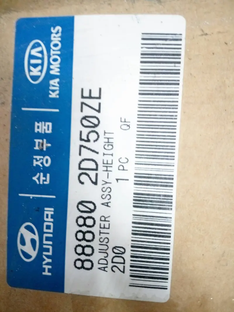 888802D750ze Genuine Front Rh Seat Belt For Hyundai Avate Xd, #Sa 1