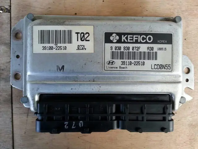 9311022510 Used Ecu(Electronvic Control Unit) For Hyundai Verna 1