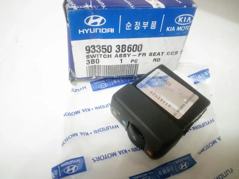 933503B600 Genuine Front Seat Ccs Rh Switch For Hyundai Equus, #D-2 1