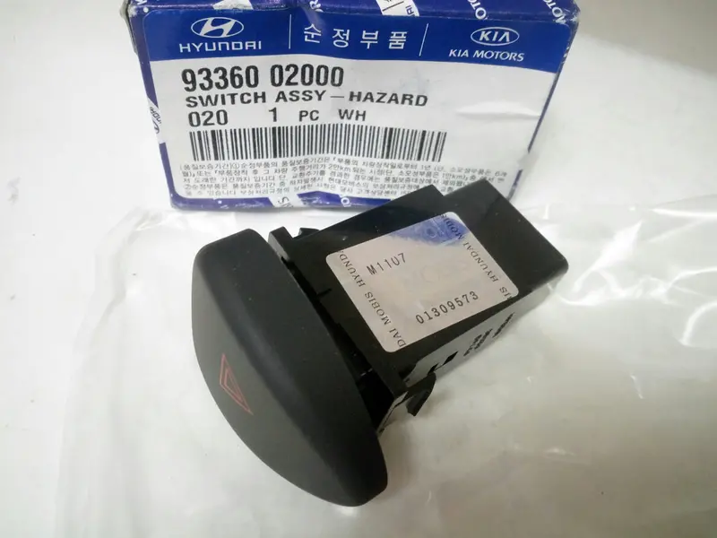9336002000 Genuine Hazaed Switch For Hyundai Atoz, Kia Visto, #D-2 1