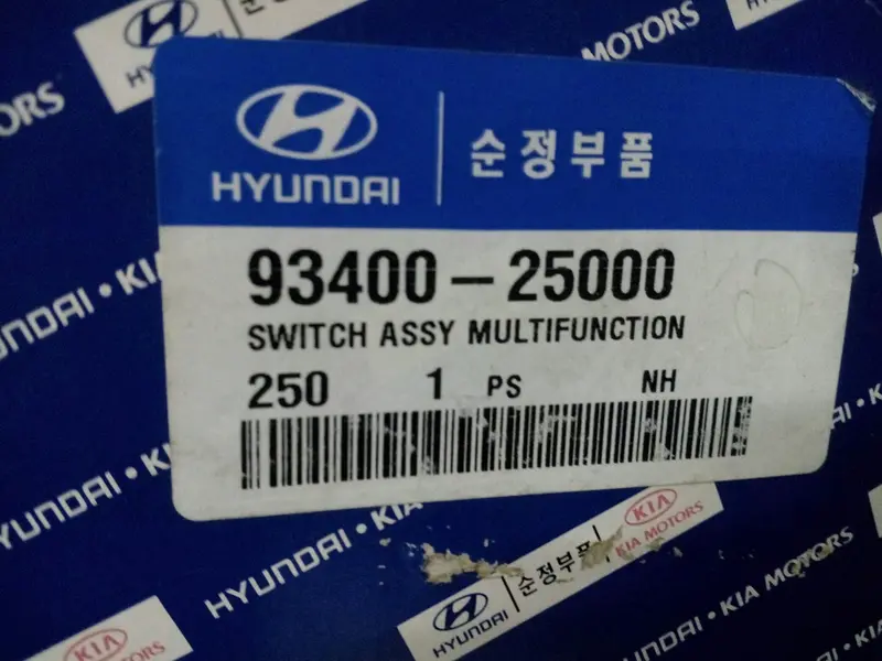 9340025000 Genuine Multifunction Switch For Hyundai Verna, #Sd 1