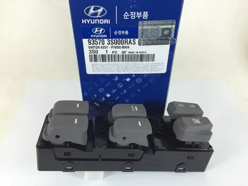 935703S000ras Genuine Power Window Main Switch For Hyundai Sonata Yf 1