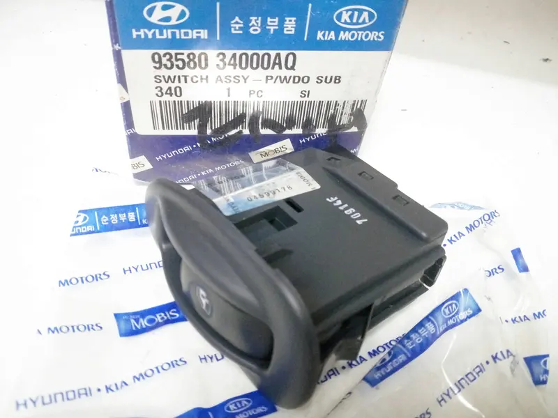 9358034000Aq Genuine Power Window Sub Switch For Hyundai Sonata 1