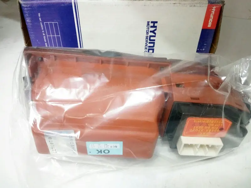 9358537020 Genuine Front  Power Window & Seat Lh Switch For Hyundai New Grandeur/Dynasty,  #J 1