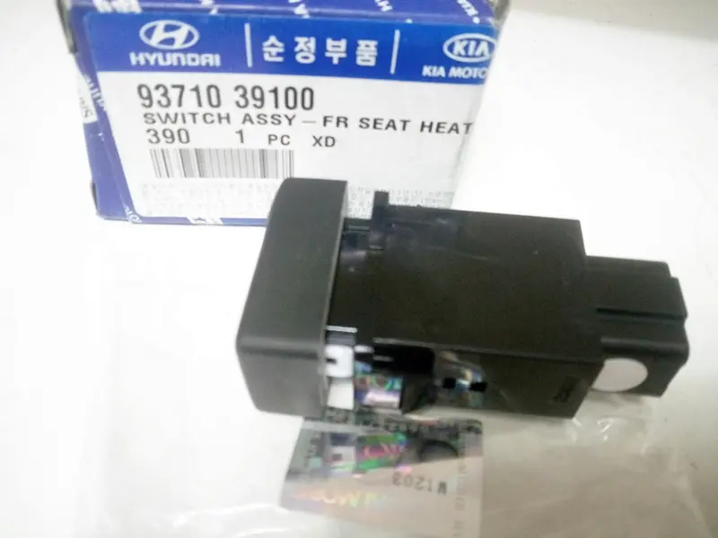 9371039100 Genuine Front Seat Heated Lh Switch For Hyundai Grandeur Xg, #D-1 1