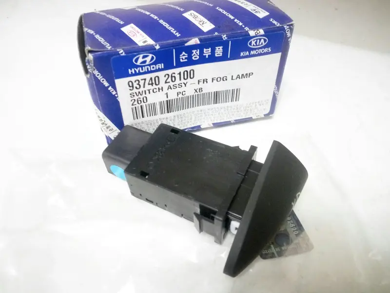 9374026100 Genuine Front Fog Lamp Switch For Hyundai Santafe, #D-1, #D-2 1