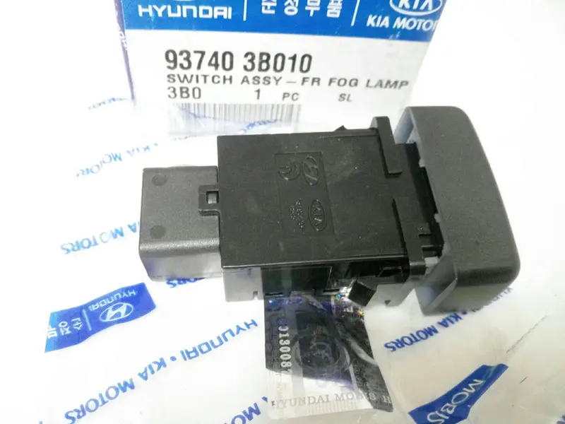 937403B010 Genuine Front Fog Lamp Switch For Hyundai Equus, #D-2 1