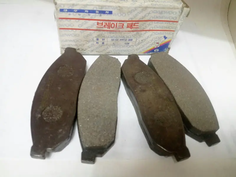 93742538 5510480810000 55200A85810-000 5510480800-000 Disc Brake Pad Set For Gm Damas , # 1