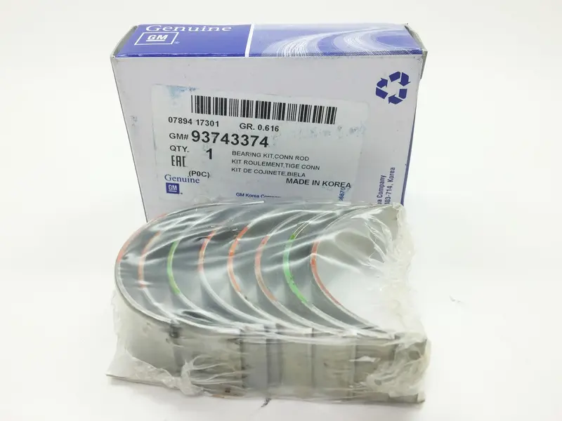 93743374 Genuine Connecting Rod Bearing Kit For Gm Lacetti, Winstorm, Tosca 1