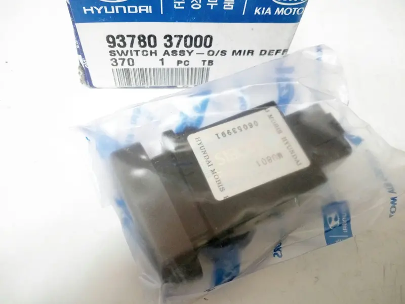 9378037000 Genuine Outside Mirror Defroster Switch For Hyundai Grandeur/Dynasty, #D-2 1