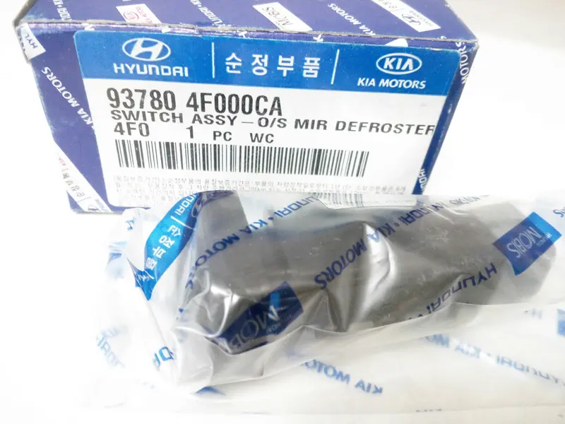 937804F000ca Genuine Outside Mirror Defroster Switch For Hyundai Porter Ii, #D-1 1