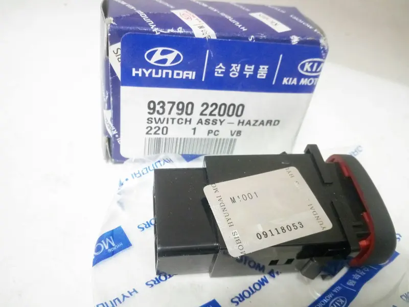 9379022000 Genuine Hazard Switch For Hyundai Accent, #D-1, #Y 1