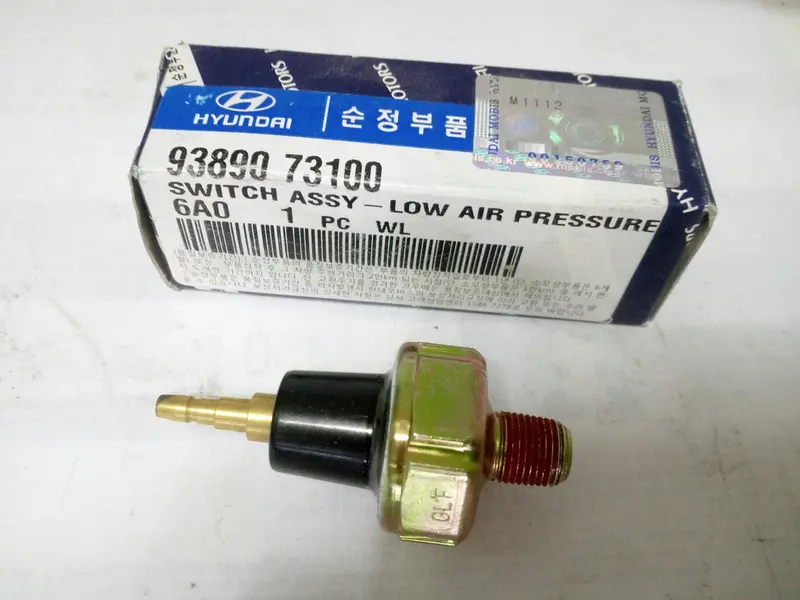 9389073100 Genuine Low Air Pressure Switch For Hyundai Aerotown, 5Ton, 8Ton, 11Ton, 23Ton Super Truck,, #D 1