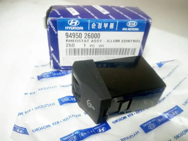 9495026000 Genuine Illum Control Rheostat For Hyundai Santafe, #D-2 1