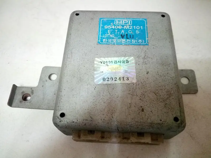 95400M2101 Used Time & Alarm Control Module For Hyundai Santamo 1995~2002, Kia Carstar 1999~2003, -S2-F4 1