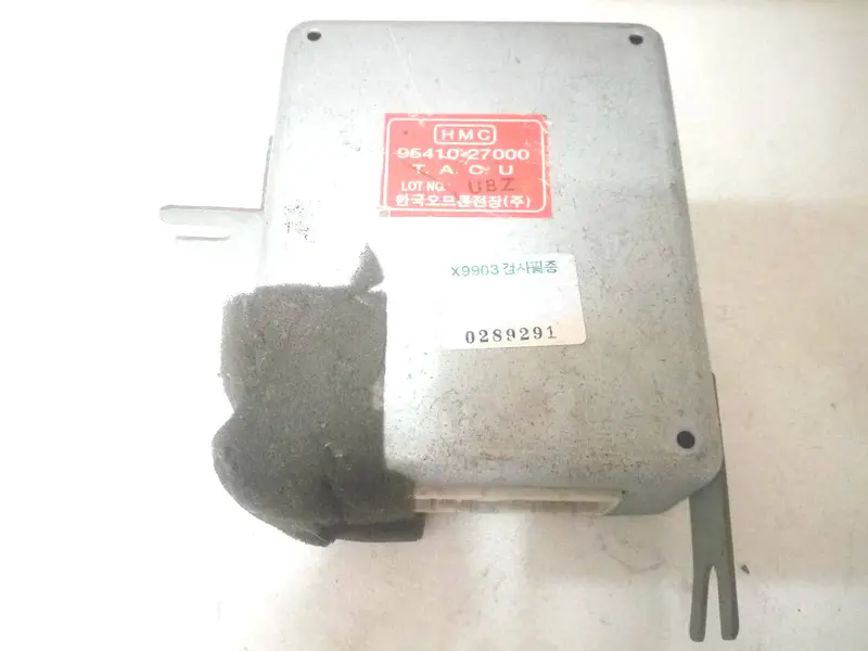 9541027000 Used Time & Alarm Contral Module For Hyundai Tiburon 1996~2001, -S2-F4 1